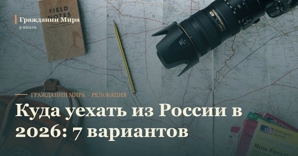 Куда уехать из России в 2026: 7 реальных вариантов с ценами